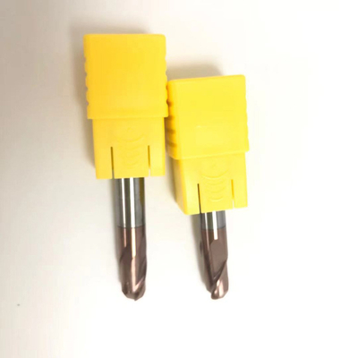 4 বাঁশি D8 শক্ত ইস্পাত জন্য ইস্পাত জন্য Tungsten কার্বাইড শেষ মিলস