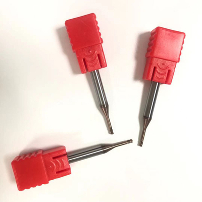 শক্ত ইস্পাত জন্য Tungsten কার্বাইড লং নেক এন্ড মিলস 2 বাঁশি