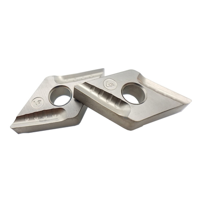 লেপ ছাড়া ইস্পাতের জন্য Cermet Indexable Inserts DNMG150408R-VF TN2
